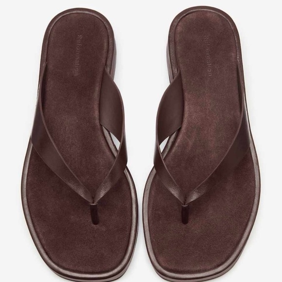 Reformation Shoes - Reformation Eden Platform Thong Sandal